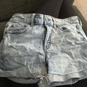 Light Wash American Eagle Jean Shorts